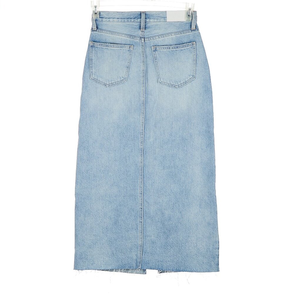Pistola Alice Midi Skirt Brooklyn Wash Women's Size 26 - Picture 5 of 7